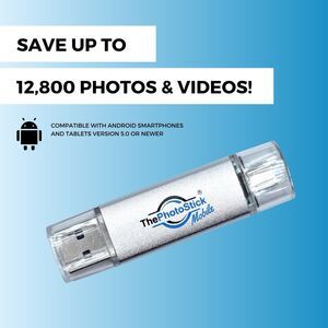 ThePhotoStick 2.0 Mobile for Android SmartPhone Photo Backup- NEW! in Package